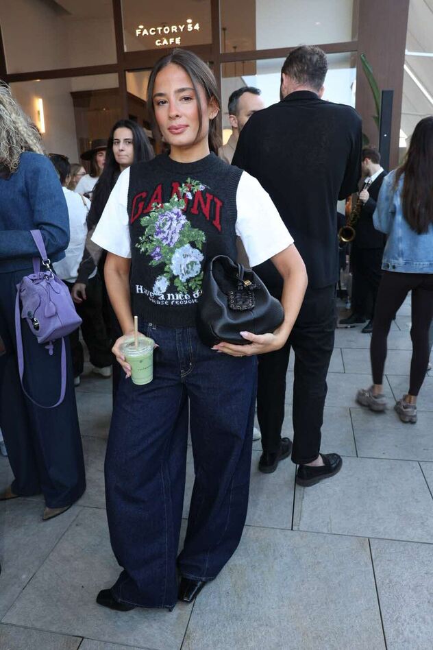 הדר שירי בפתיחת הסניף הרביעי של Factory54 Cafe בביג פאשן גלילות (צילום: רפי דלויה)