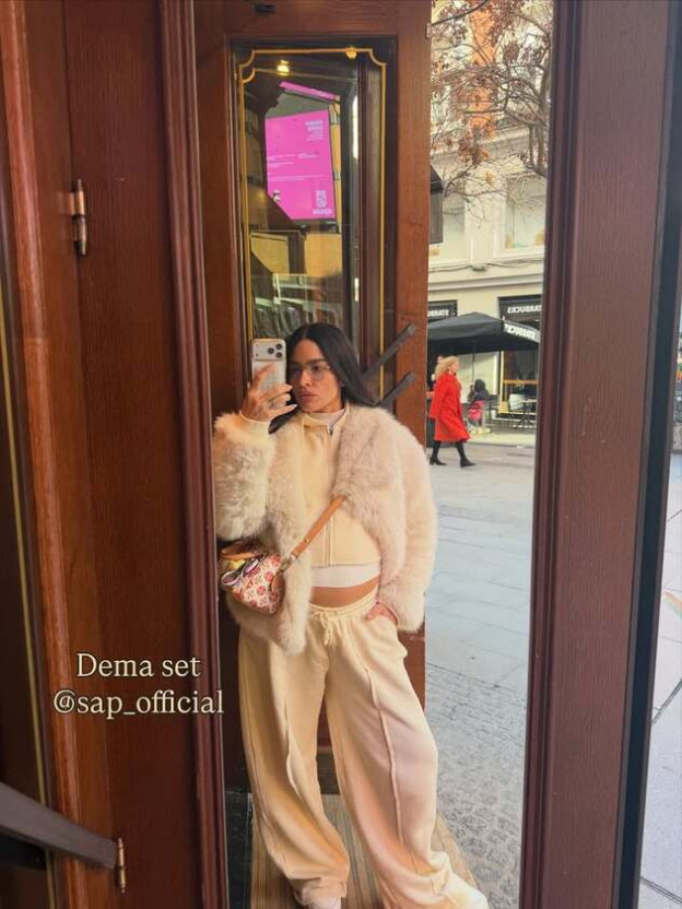 צבע הורס והרבה פרווה (צילום: SAPIR AVISROR אינסטגרם)