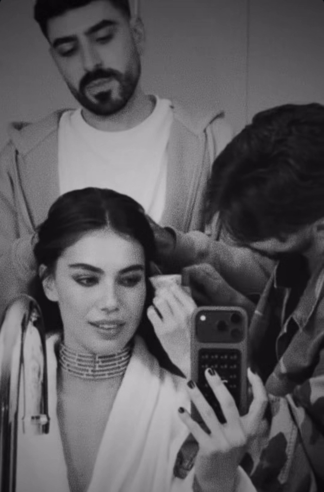 הצוות בפעולה (צילום: אינסטגרם, shlomitmalk)