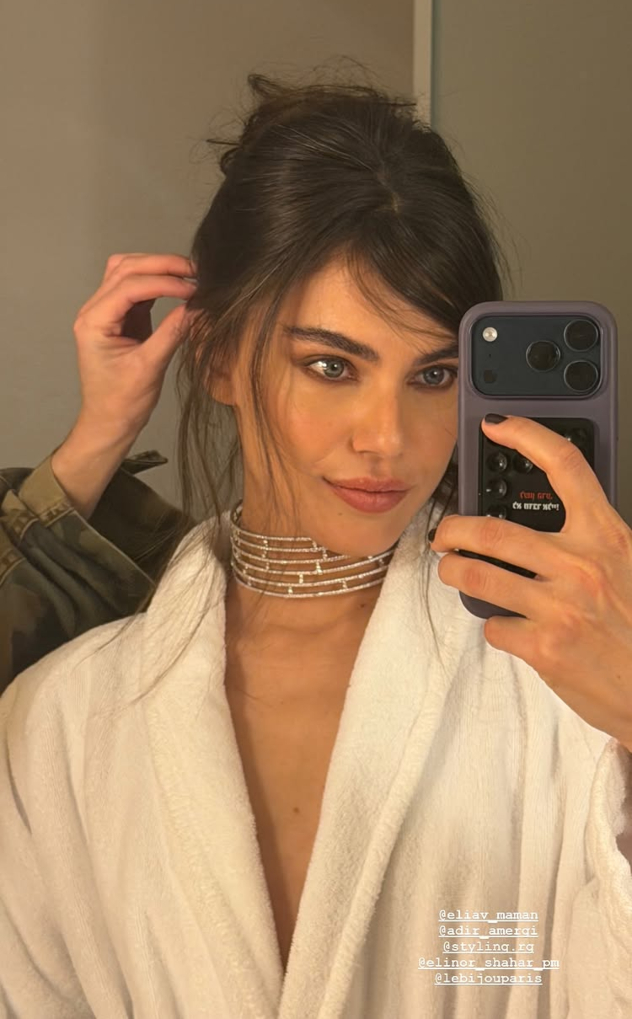 תווי פנים של מלאכית (צילום: אינסטגרם, shlomitmalk)