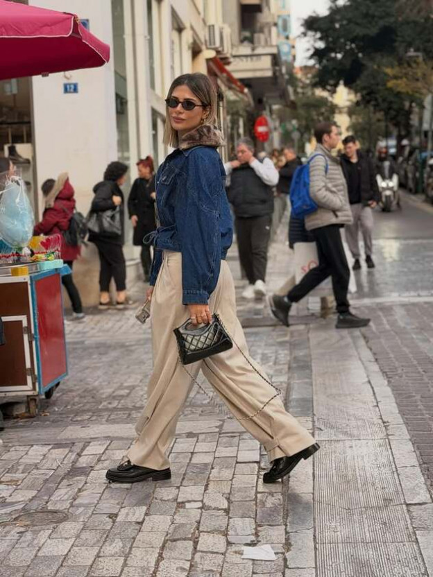 הכובע, הנעליים, התיק - הכל עובד נכון יחד  (צילום: miranbuzaglo אינסטגרם)