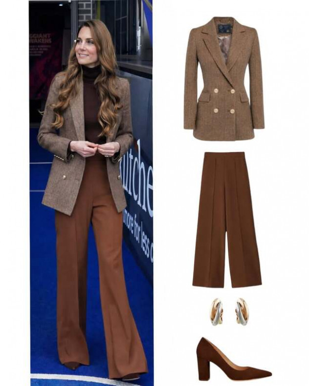 החום הוא לגמרי הצבע של החורף (צילום: royalfashionpolice אינסטגרם)