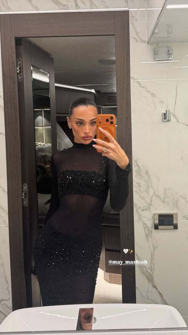 קו סמוי מחכה לה (צילום: אינסטגרם, edenfines)