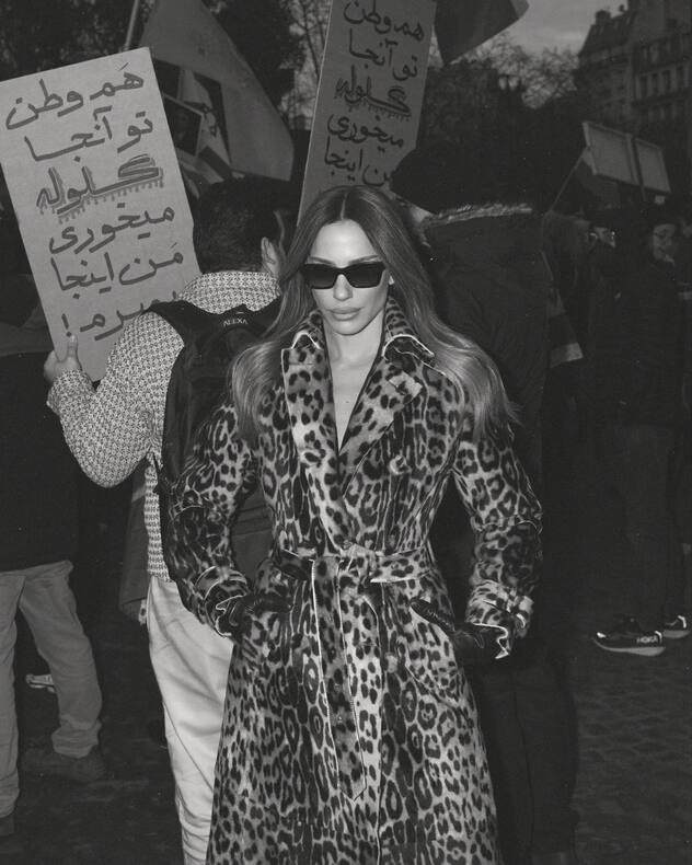 רגע היסטורי (צילום: עמרי לוי מתוך אינסטגרם, oriaazran_)