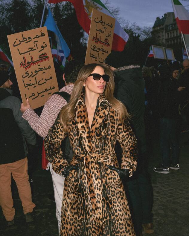 כשרמלה, פריז וטהרן נפגשות (צילום: עמרי לוי מתוך אינסטגרם, oriaazran_)