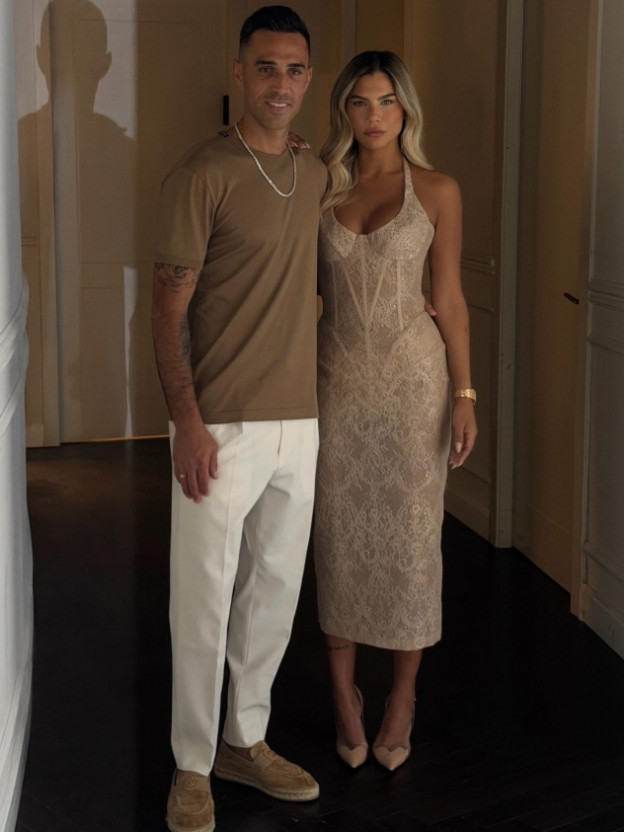 ערן ושי זהבי. חוגגים בר מצווה לבן בצבעים תואמים (צילום: oriaazran אינסטגרם)