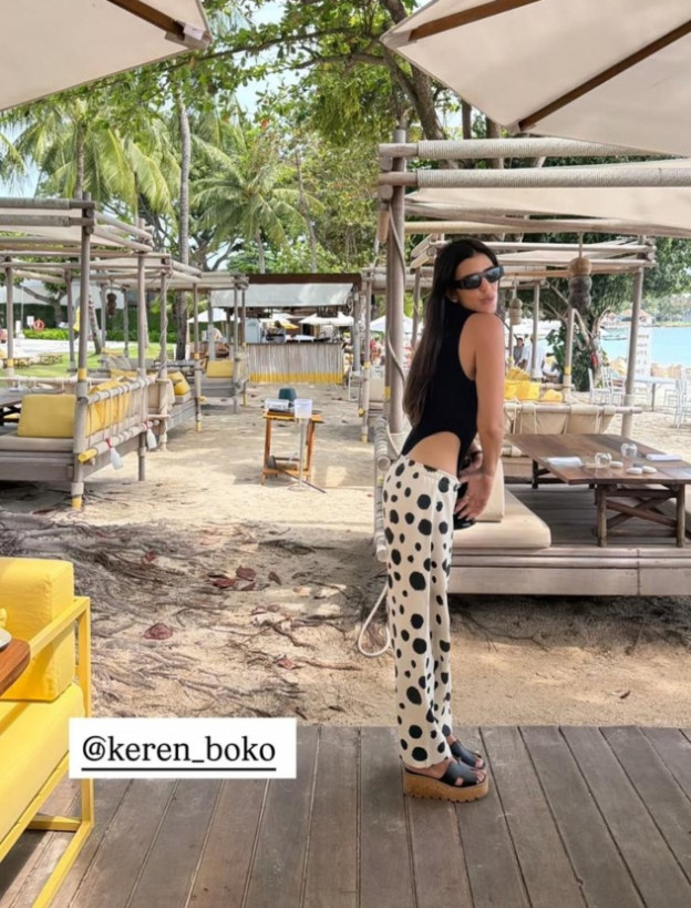 עונה לכל המבקרים אותה ובצדק  (צילום: Einav Booblil | עינב בובליל אינסטגרם)