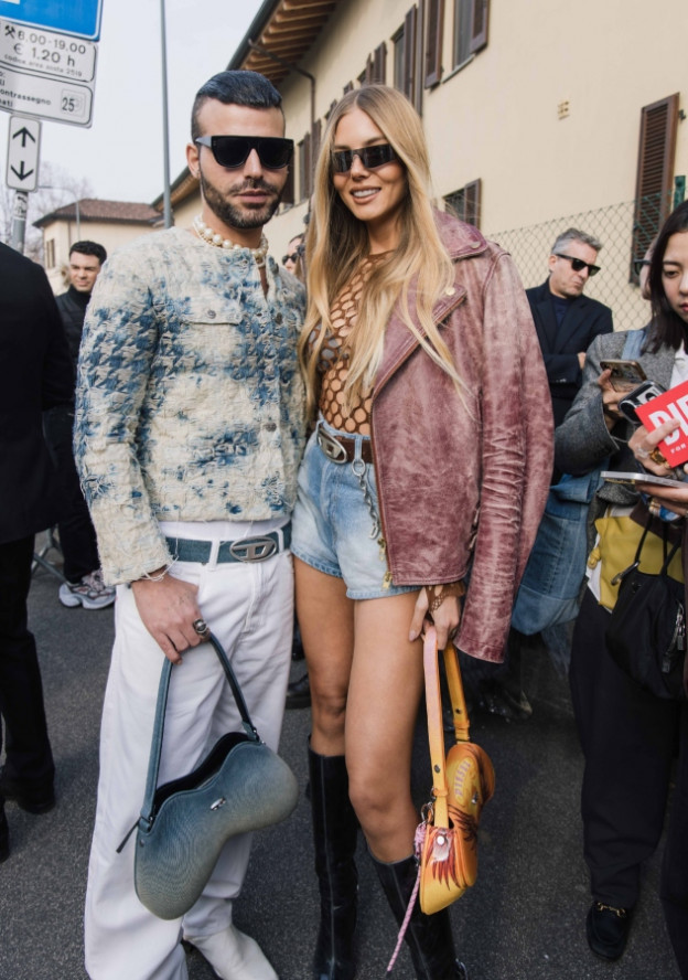 מישל גרציג ואביחי דעי (צילום: דניאל סיני שבדרון)