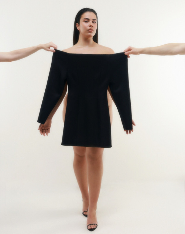 שמלה: סטלה מקרטני לפקטורי 54 (צילום: אור דנון)