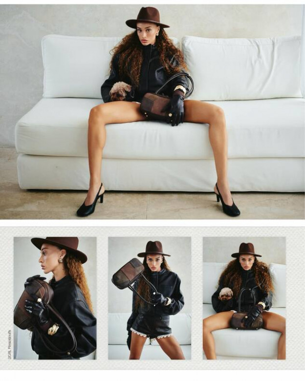 והאקססוריז יושבים בול על הלוק (צילום: Eden Fines אינסטגרם)