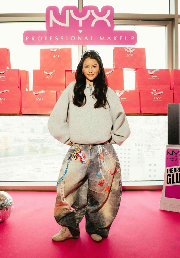 נועה טקה באירוע מאסטר קלאס של NYX Professional Makeup עם נבחרת המשפיענים של המותג (צילום: אייל אפרתי) 