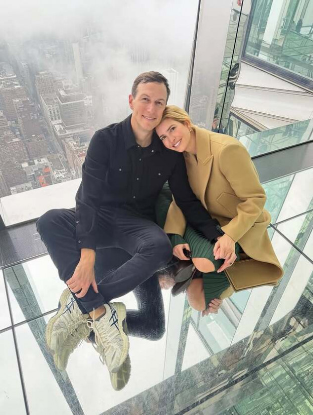 אם כבר בניו יורק, אז עולים לתצפית (צילום: Ivanka Trump אינסטגרם)