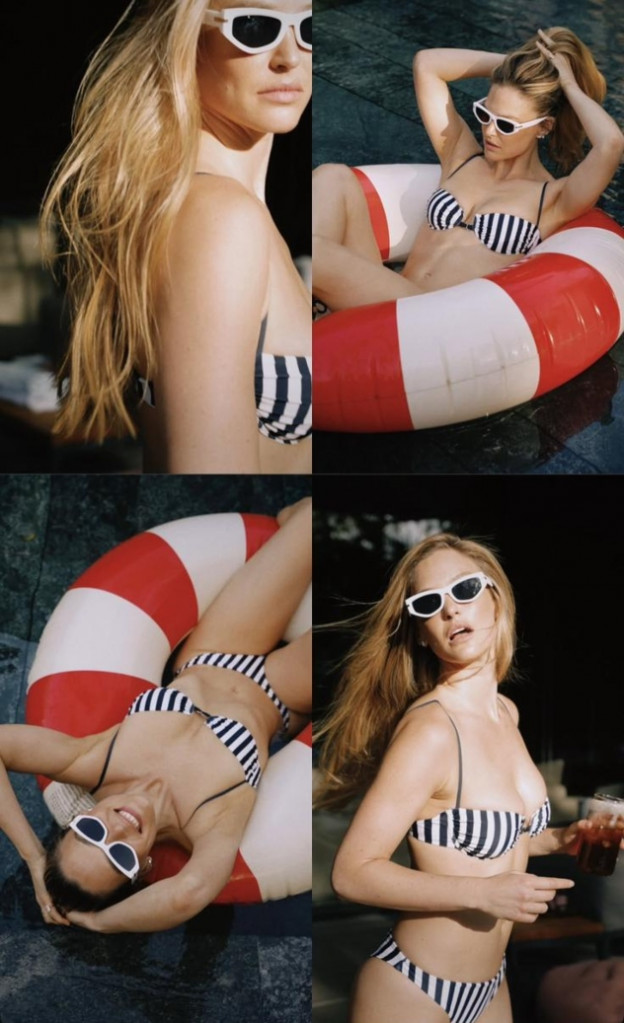 הפסים לאורך מחמיאים ביותר (צילום: Bar Refaeli אינסטגרם)