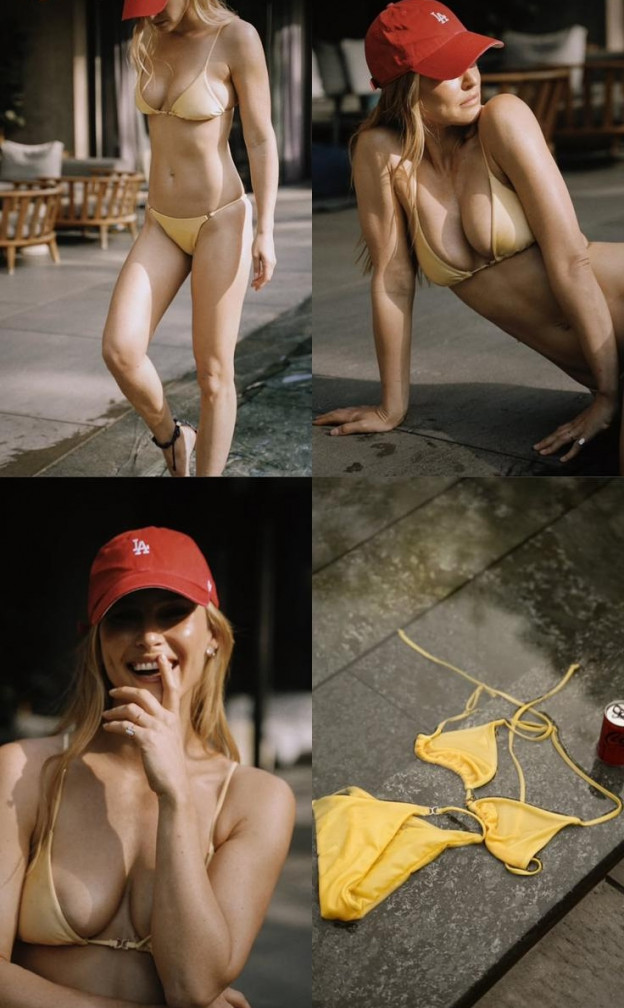 הצהוב היום, צהוב מאד (צילום: Bar Refaeli אינסטגרם)