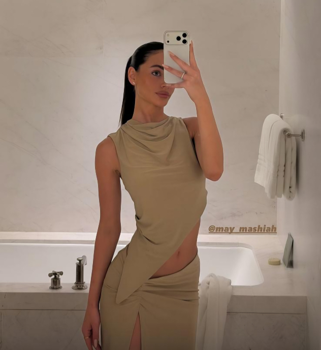 לוק ערב של מאי משיח (צילום: אינסטגרם, yaelshelbia)