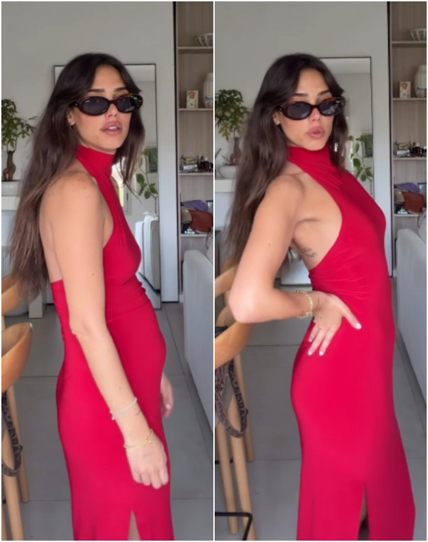 שני מצבי הצבירה של האישה המצויה (צילום: אינסטגרם, danitgreenberg)