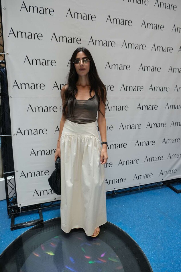 נופר מור בהשקת הפופ-אפ של Amare בקניון עזריאלי אילון (צילום: קורל אוחנה)