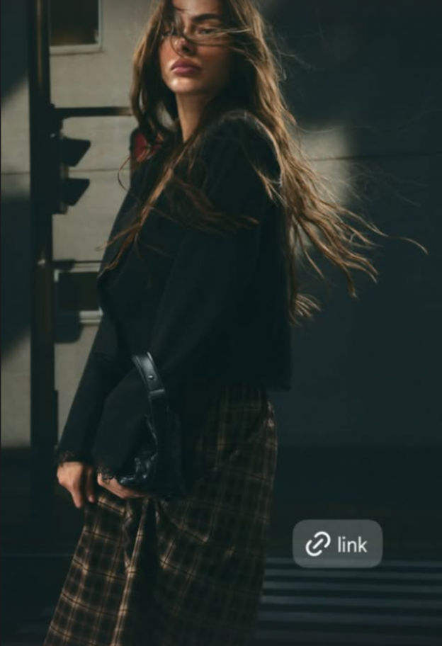 עם הקולקצייה שלה לטרמינל צילום: dianschwartz אינסטגרם)