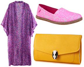 סיבוב קניות: נעליים זרחניות ותיק ים מושלם