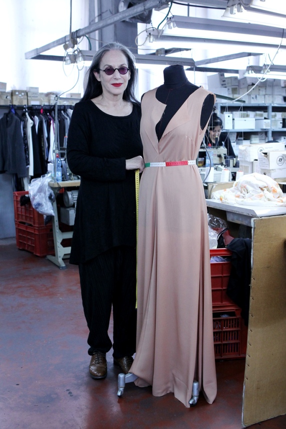דורין פרנקפורט מתכוננת לשבוע האופנה של תל אביב | צילום: עודד קרני