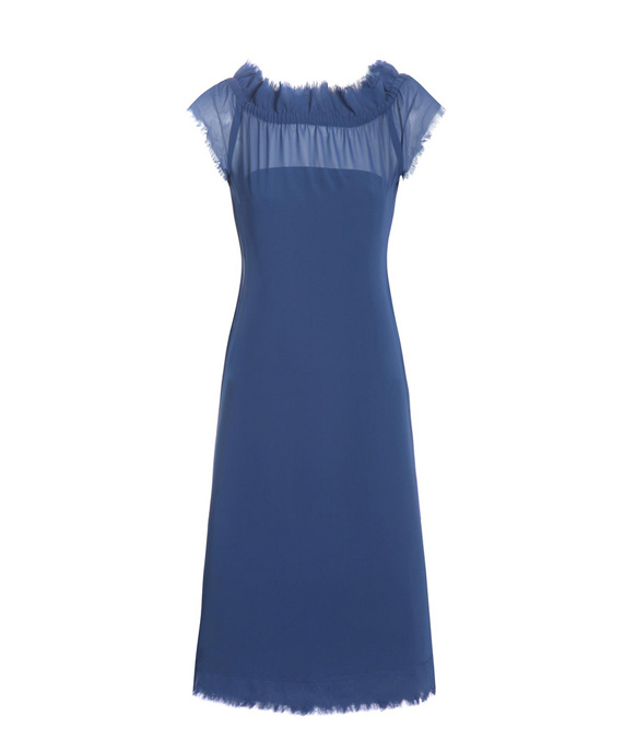 שמלה כחולה של קארן אוברזון