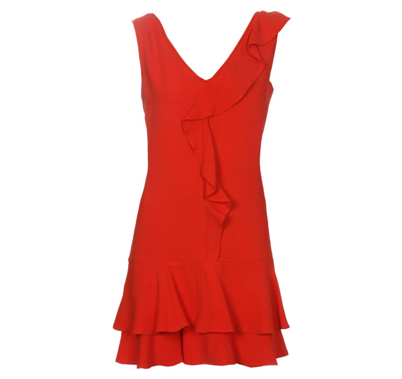 שמלה אדומה של MADE by lila mist
