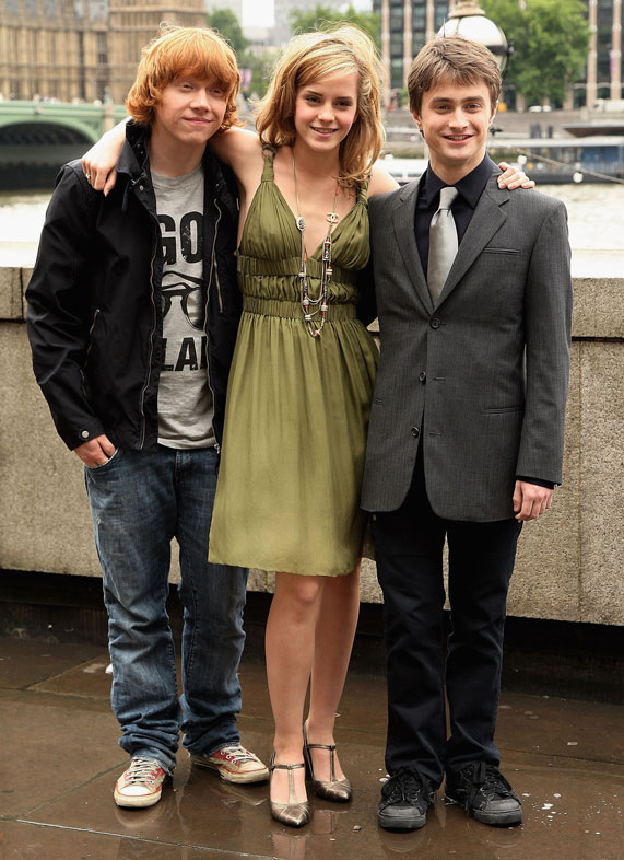 הצילומים הרשמיים לקראת יציאת הסרט הארי פוטר ומסדר הפיניקס ,לונדון, יוני 2007 | צילום: גטי אימג'ס
