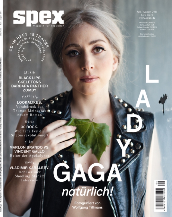 ליידי גאגא על שער מגזין spex